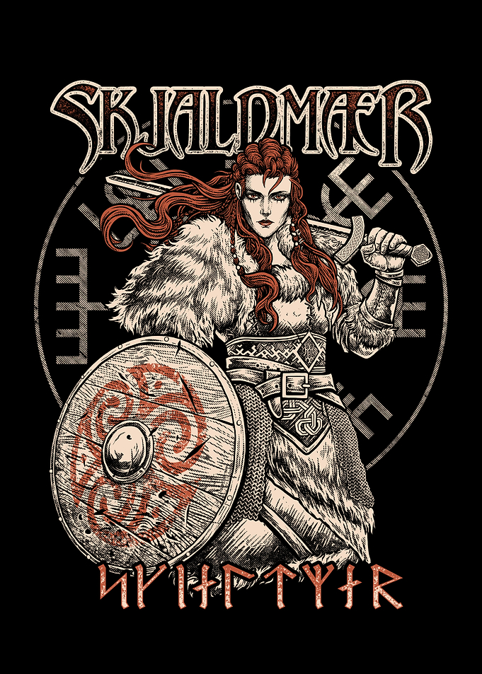 Viking Norse Shield Maiden