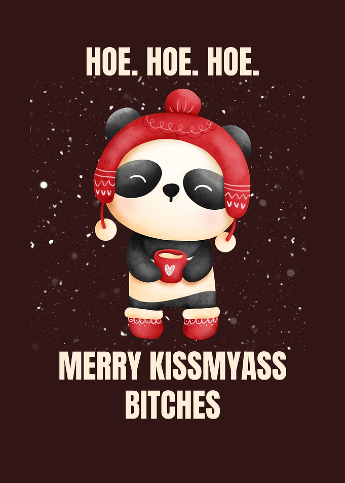 Hoe Hoe Hoe Jokes Panda