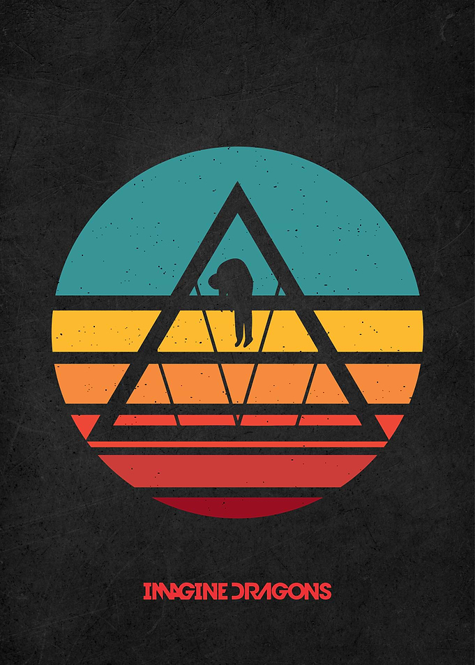retro vintage music poster