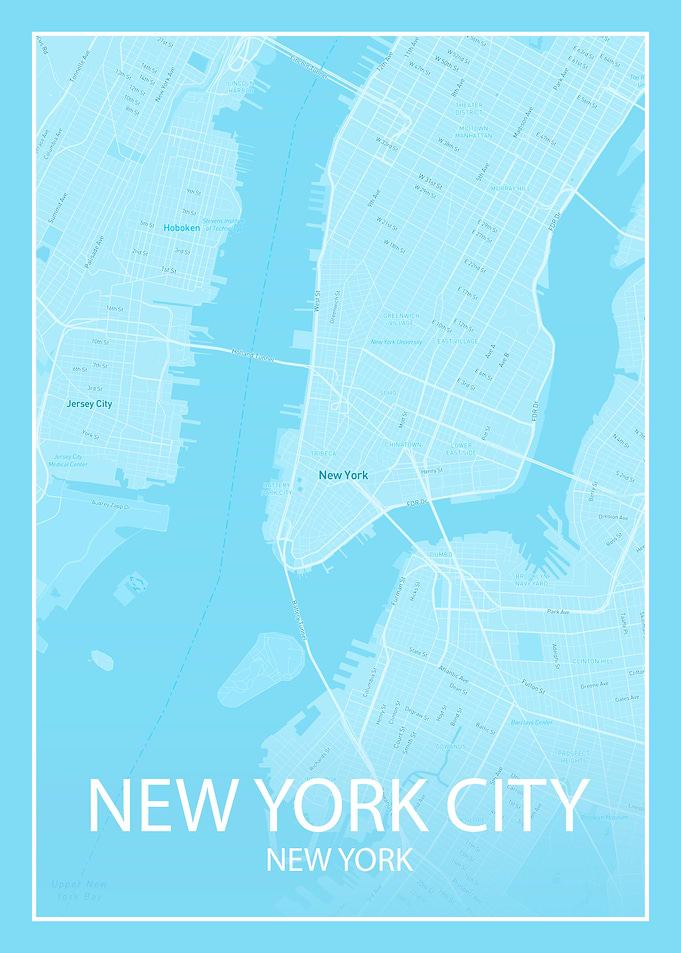 NEW YORK CITY MAP