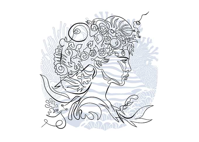 Aqua lady