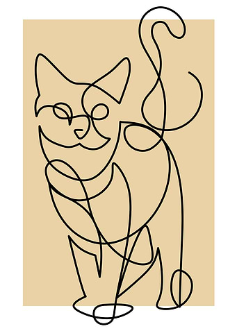 Oneline Cat
