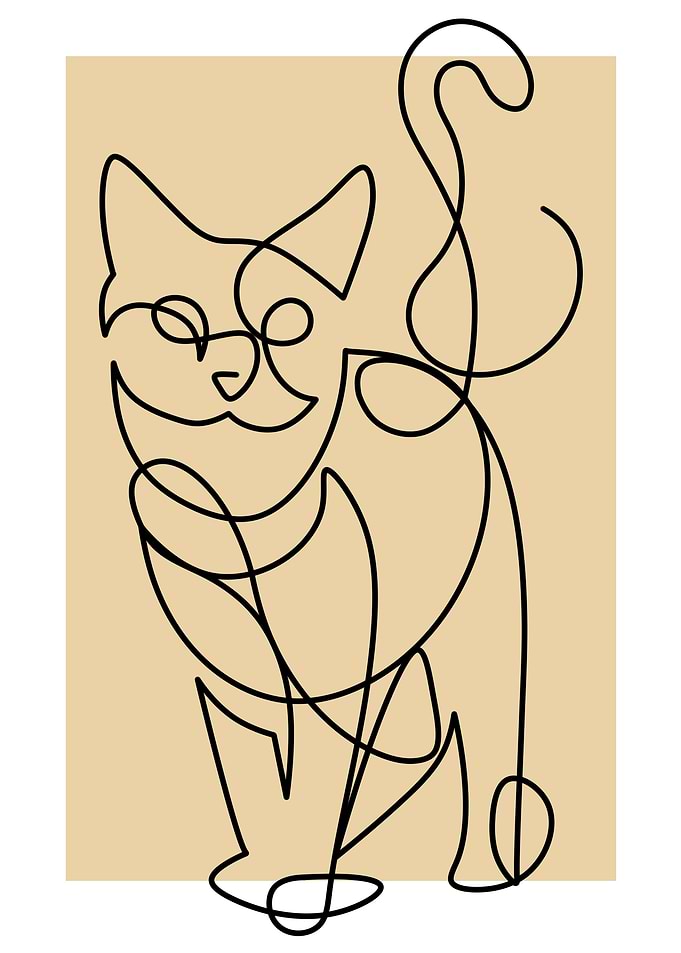 Oneline Cat