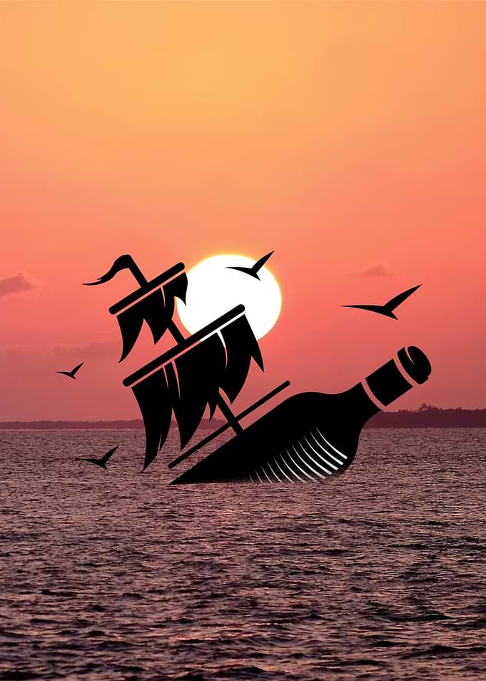 boat ship illustration art