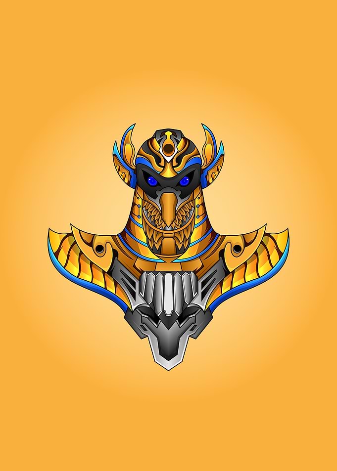 The lord of horus pharaoh