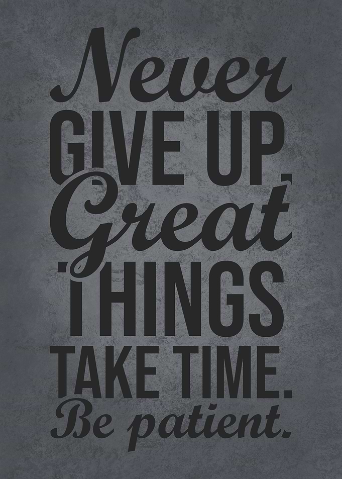 Never Give Up