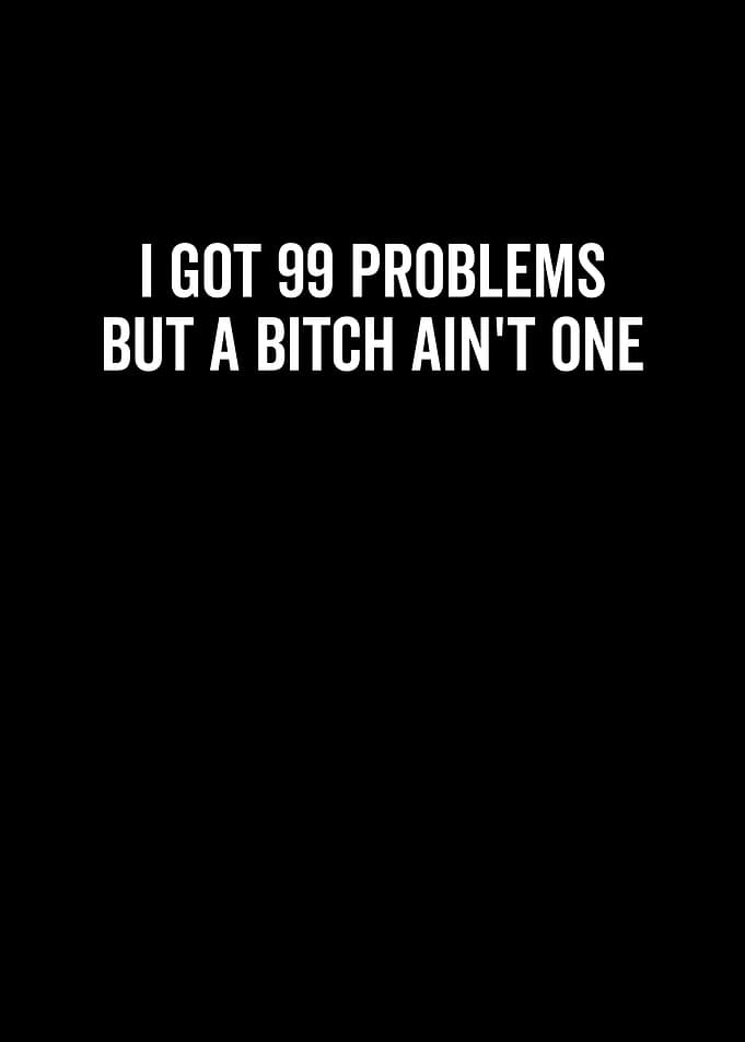 I Got 99 Problems But A