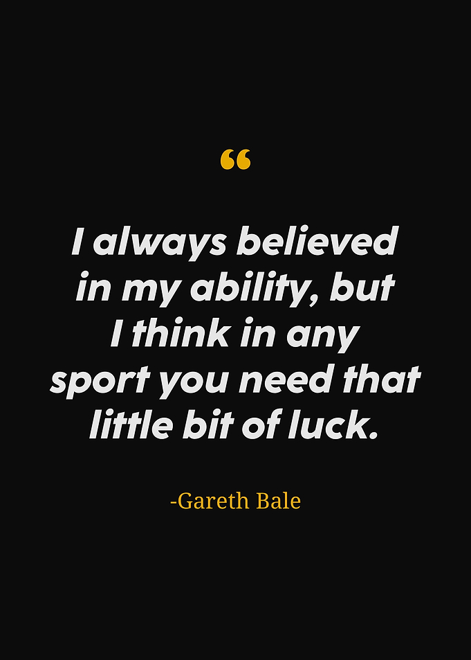 Gareth bale quotes
