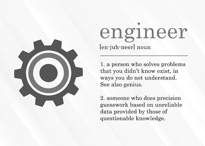 Funny Engineer Definition