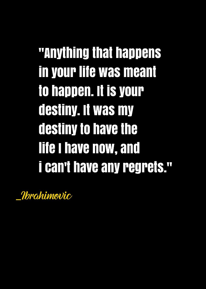 Ibrahimovic quote