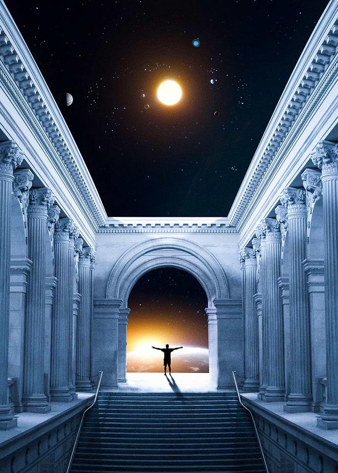 STAIRWAY TO HEAVEN BLUE