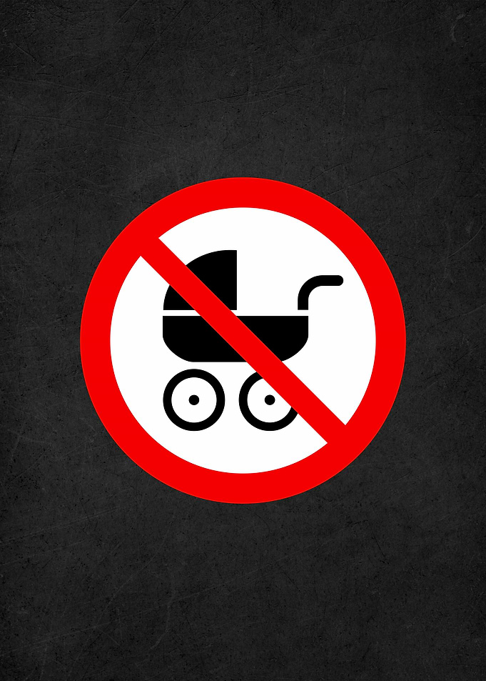 warning sign badges