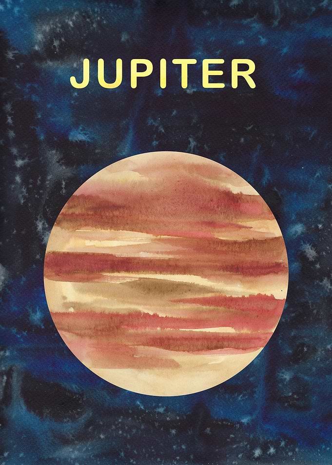 Jupiter Watercolour