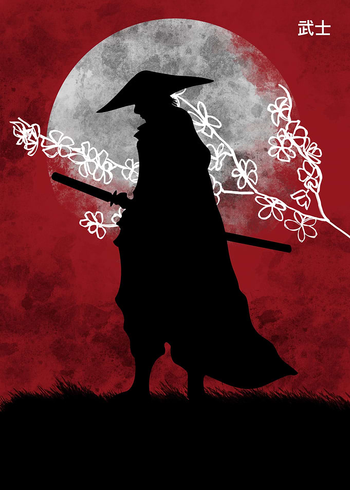 Cherry blossom samurai