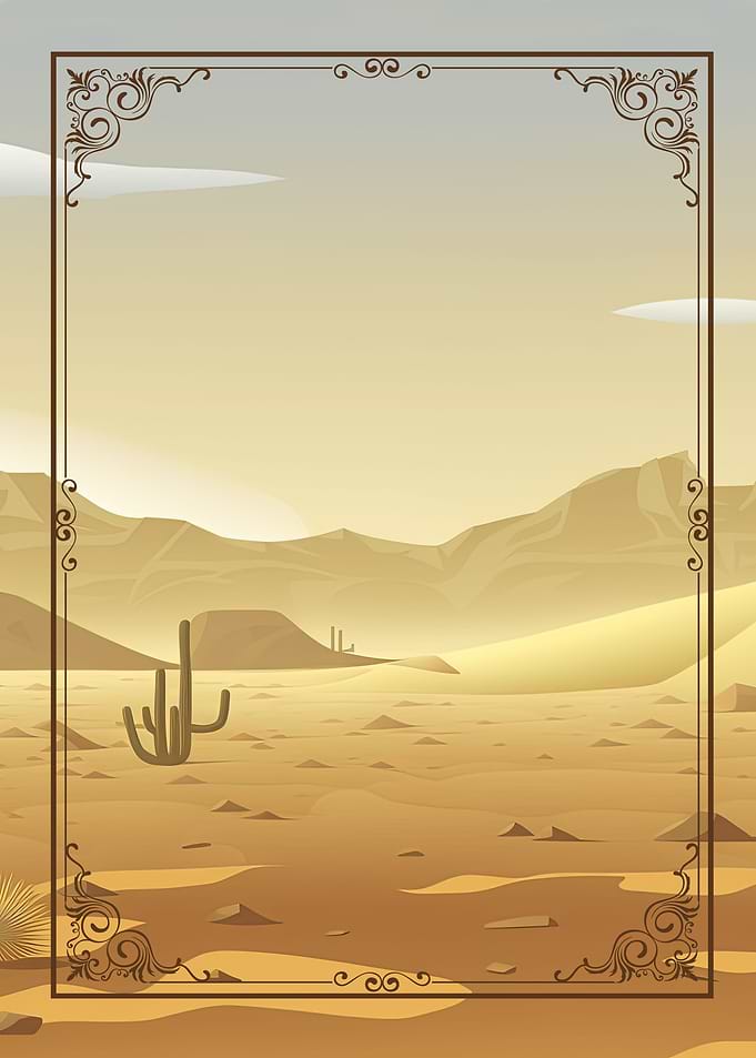 Western dessert nature