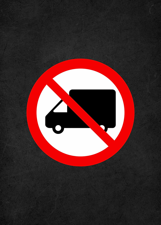 warning sign badges