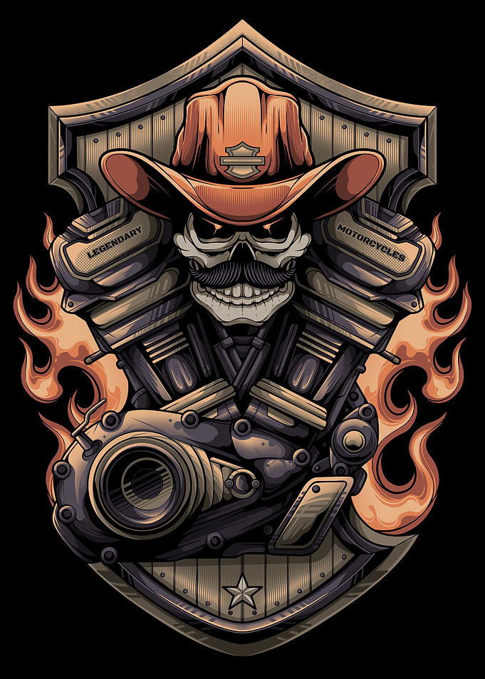 V Twin Engine