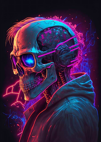 Cyber Skull