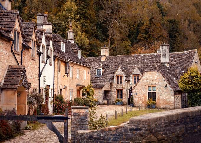 Castle Combe village