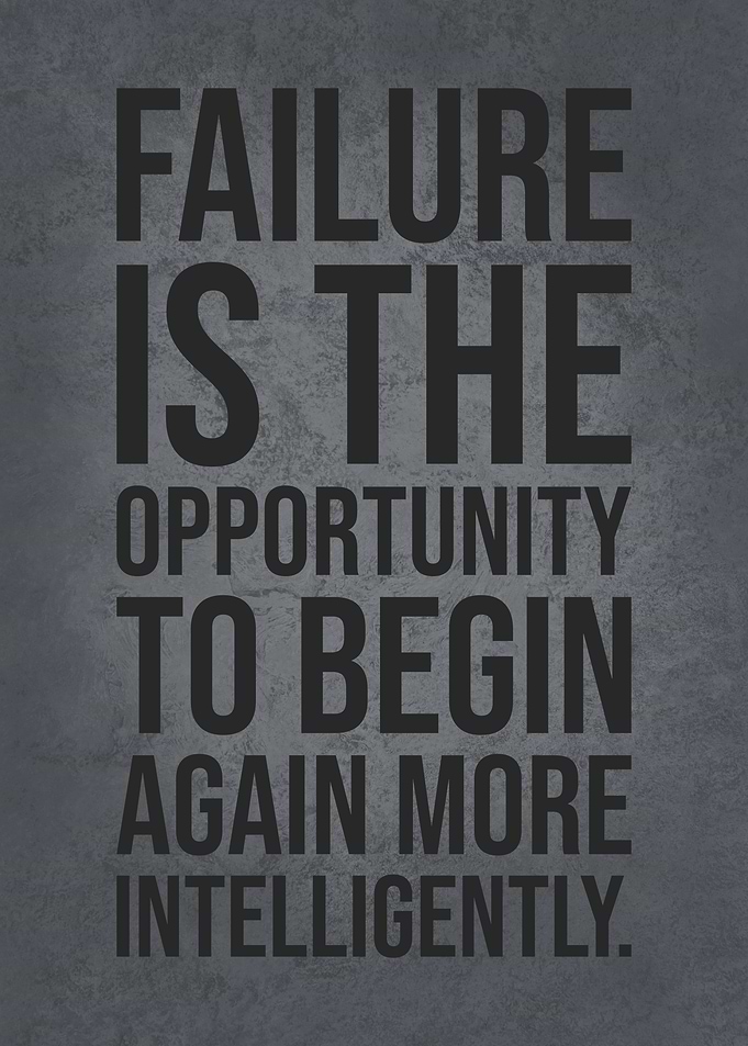 Failure Is The Opportunity