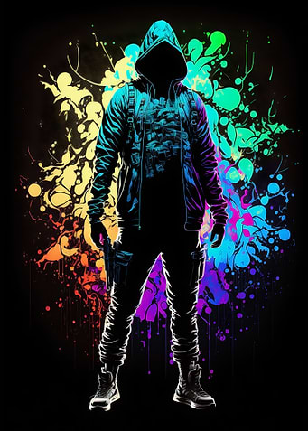 Neon Newage Assasin