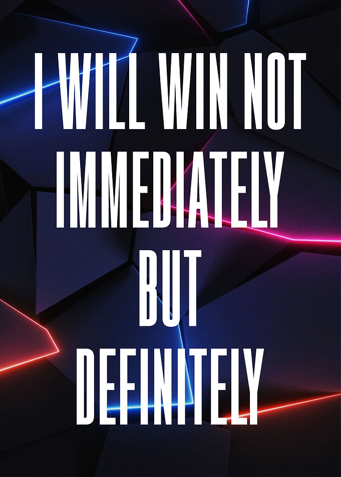 MOTIVATIONAL TEXT ART