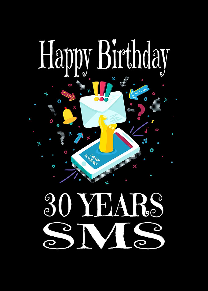 30 Years SMS Birthday