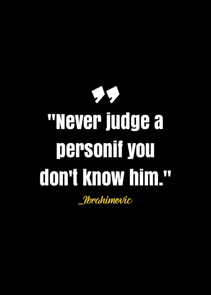 Ibrahimovic quote