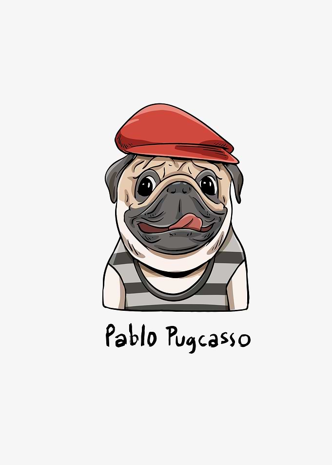 Art History Fine Arts Pug