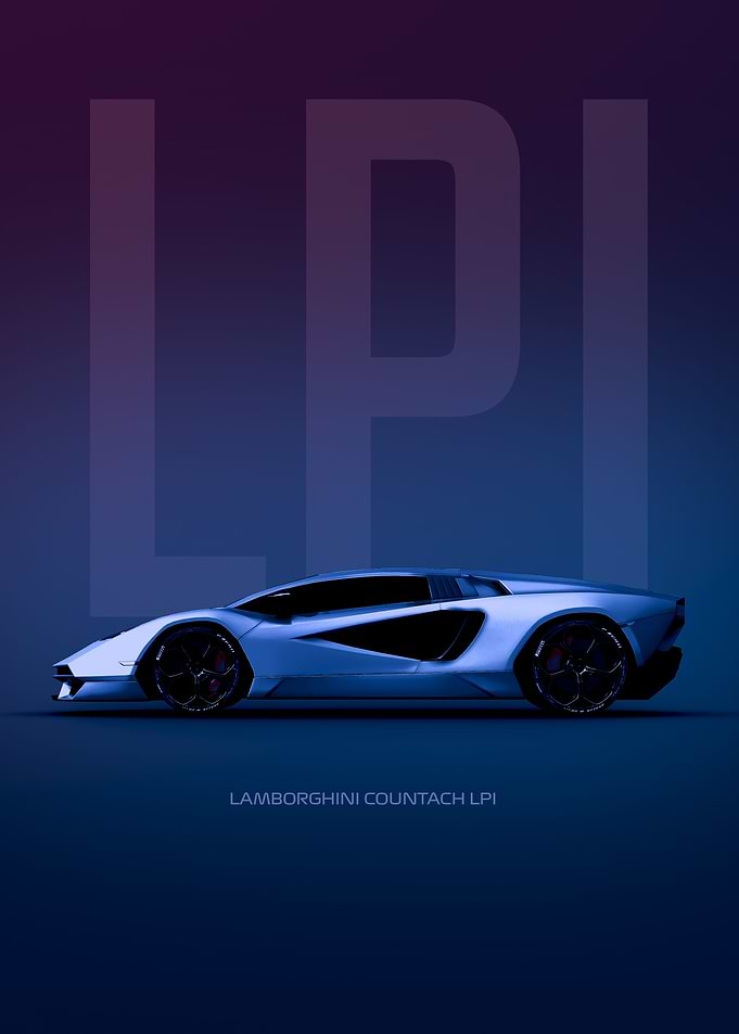 Lamborghini Countach LPI 8