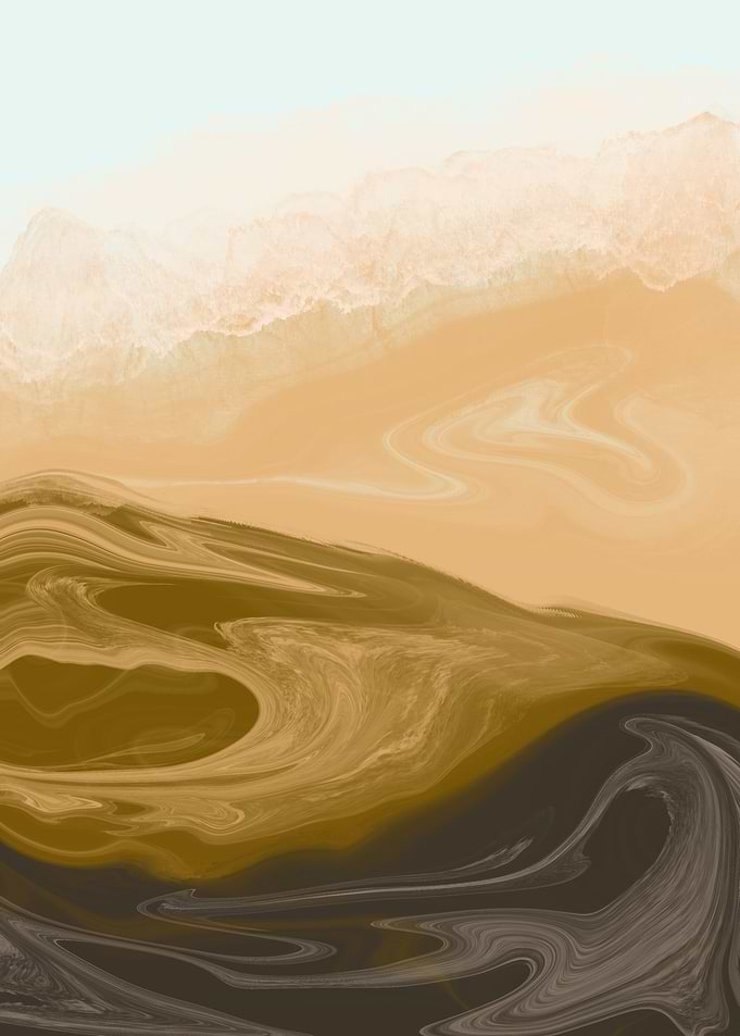 Afternoon Ocean Abstract