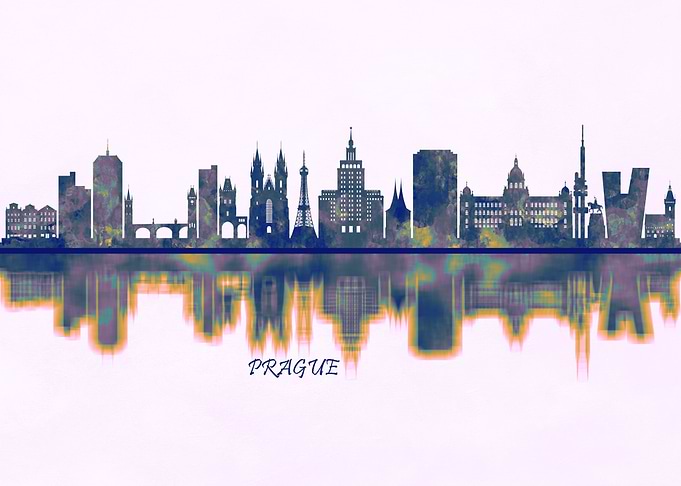 Prague Skyline