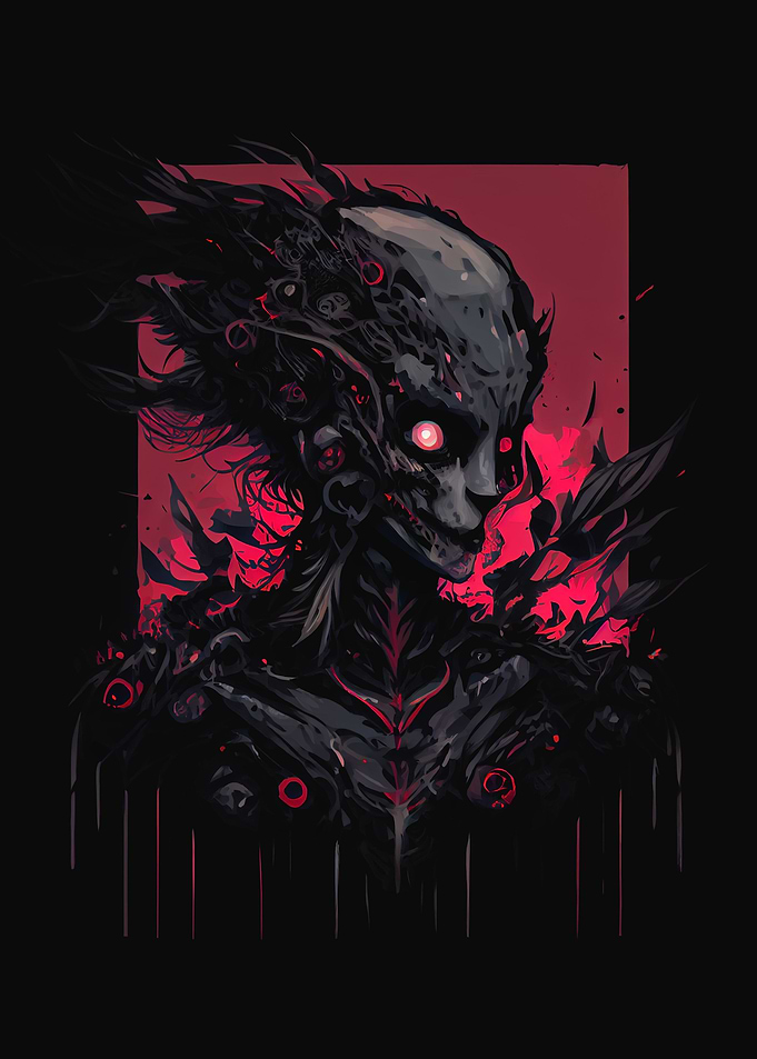 Female zombie robot