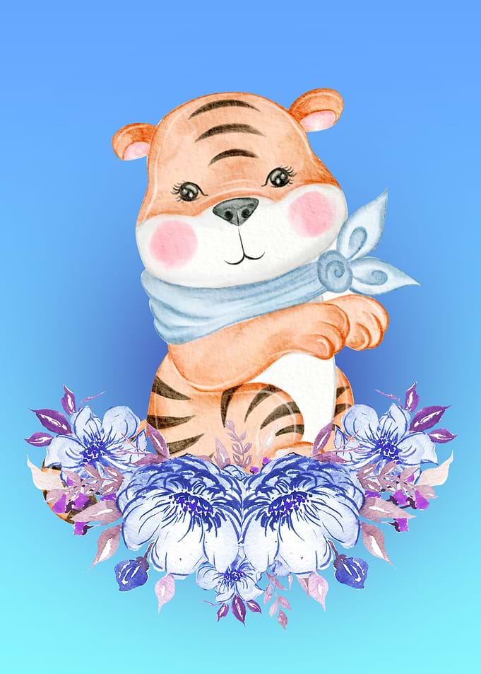 Baby Tiger cub