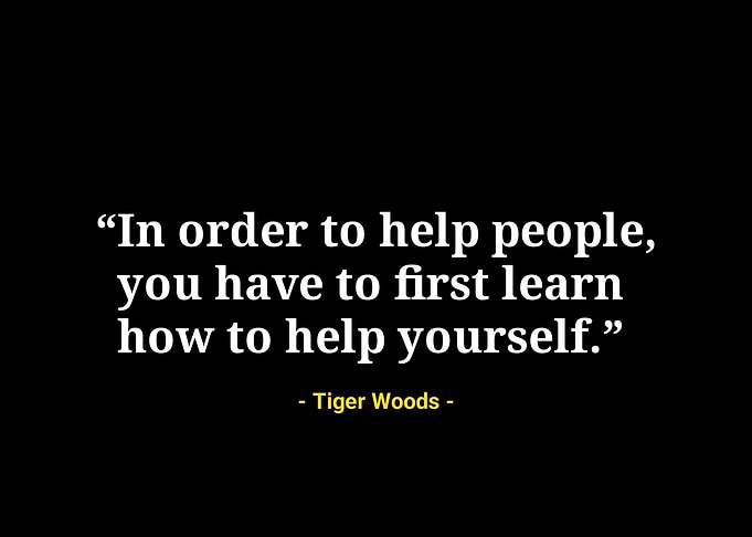 Tiger woods quotes