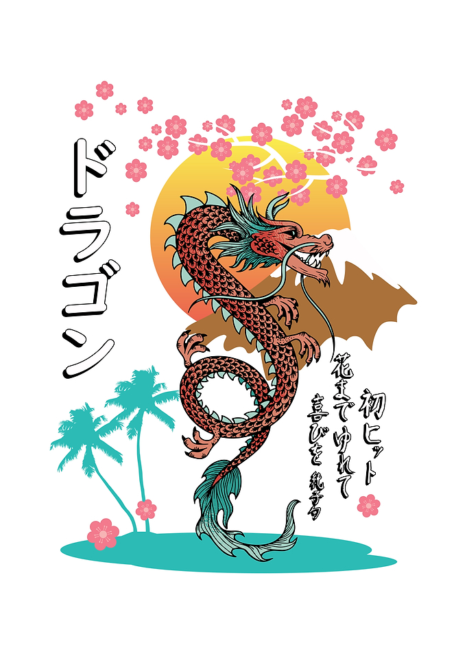 Japan Mystic Moon Flying