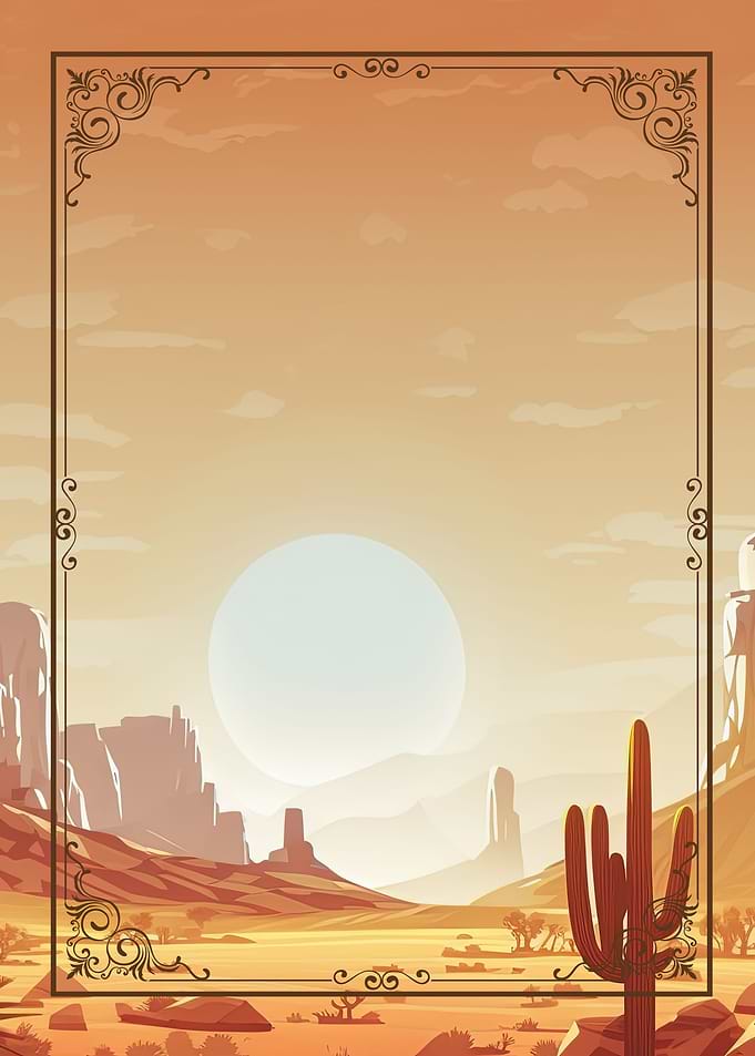 Sunrise in the wild west