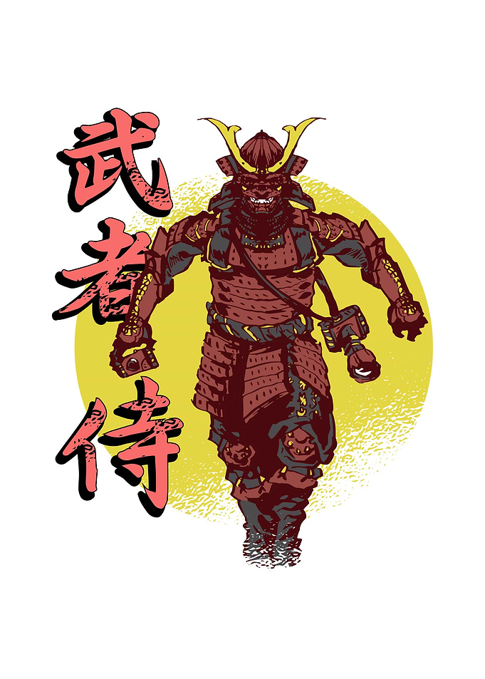 Japanese Samurai Warrior