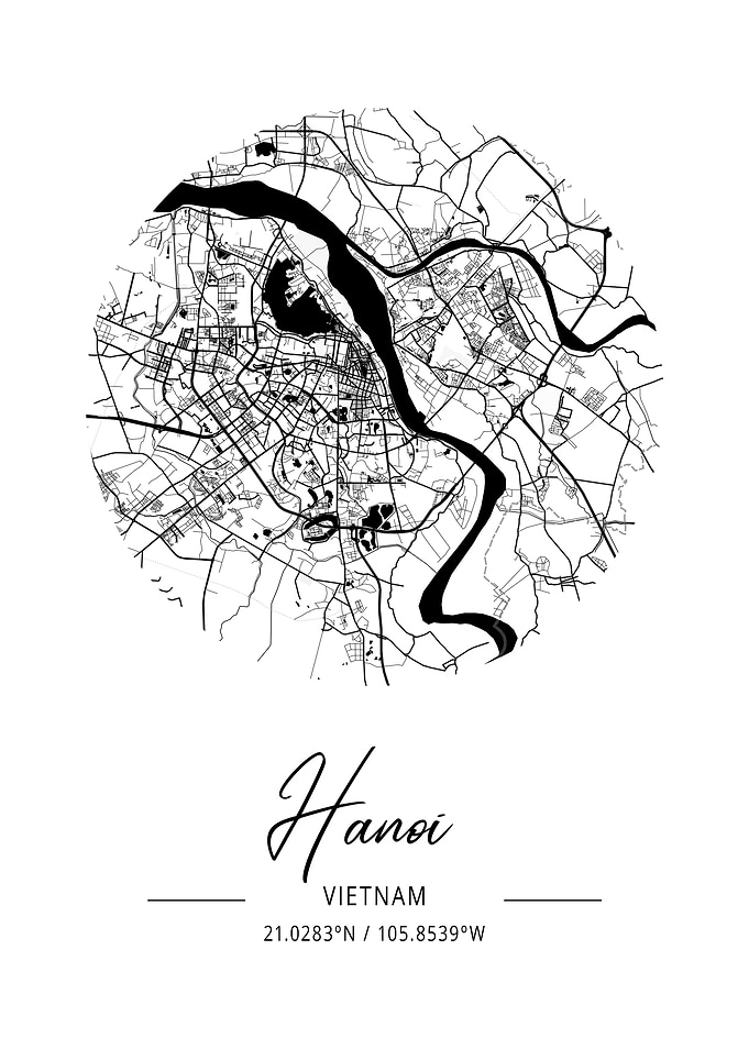 Hanoi City Map