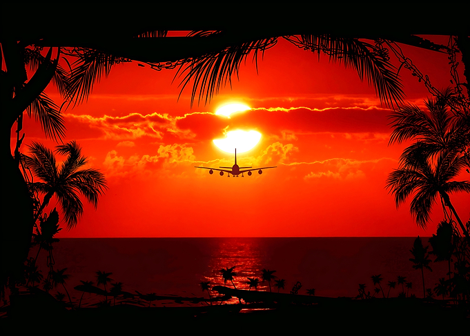 Airplane Jet Fly Retro