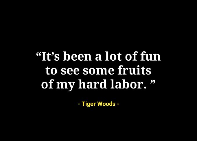 Tiger woods quotes