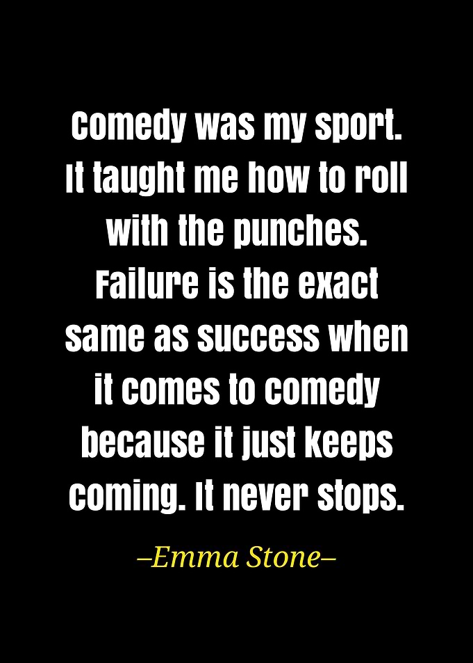 Emma stone quote