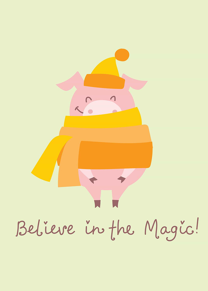 Cute pig christmas gifts