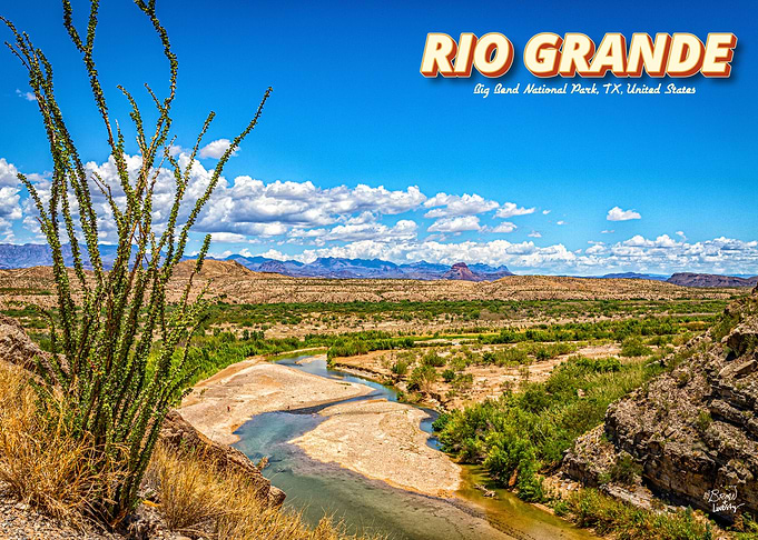 Rio Grande at Big Bend TX