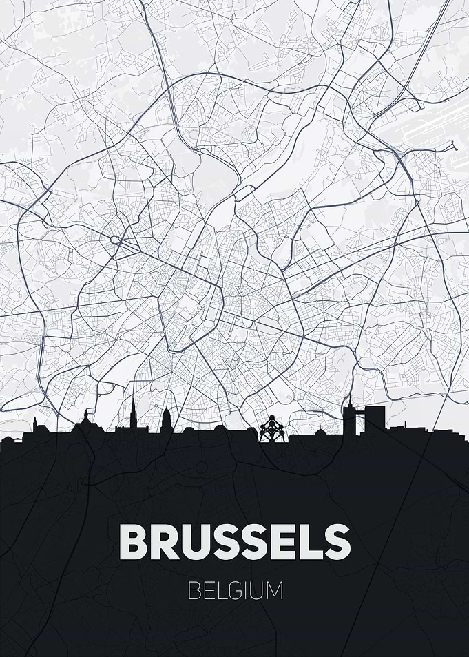 Brussels City Map