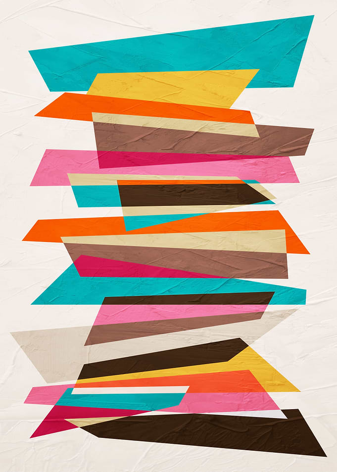 GEOMETRIC ABSTRACT 604A