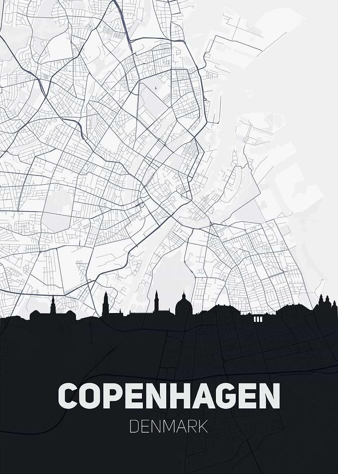 Copenhagen City Map
