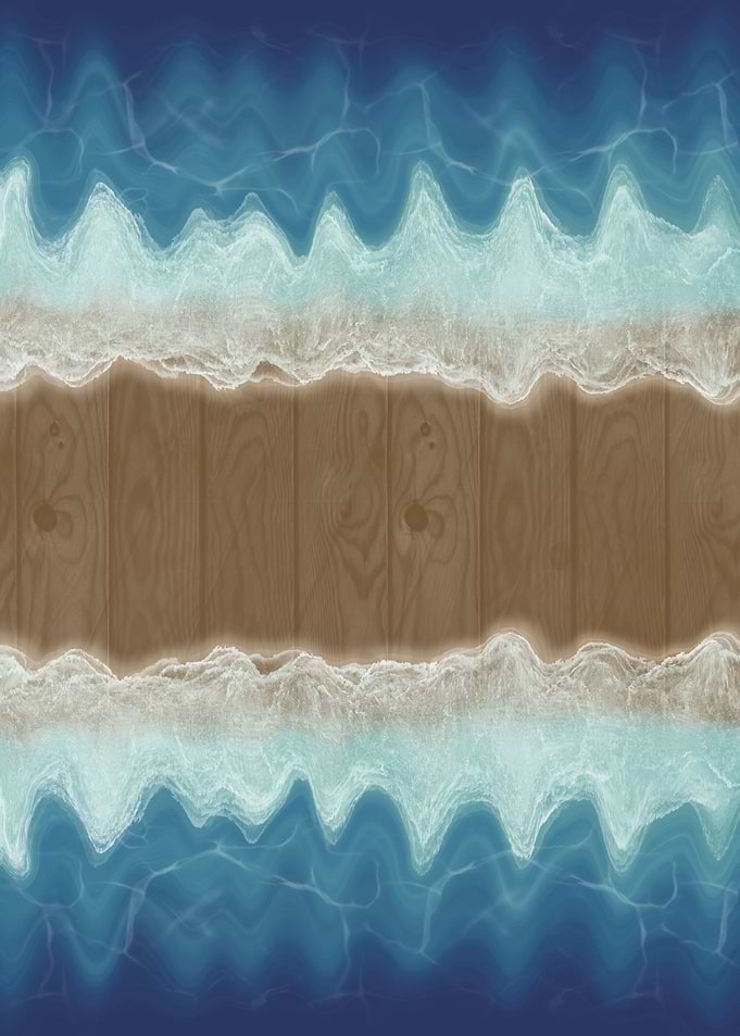 Ocean Wood 2 Abstract