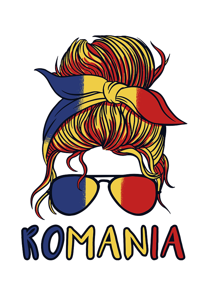 Romania Girl football Gift