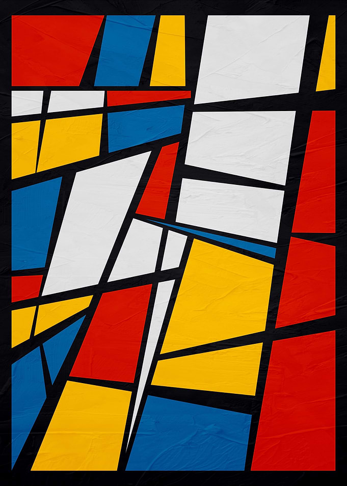 GEOMETRIC ABSTRACT 501A